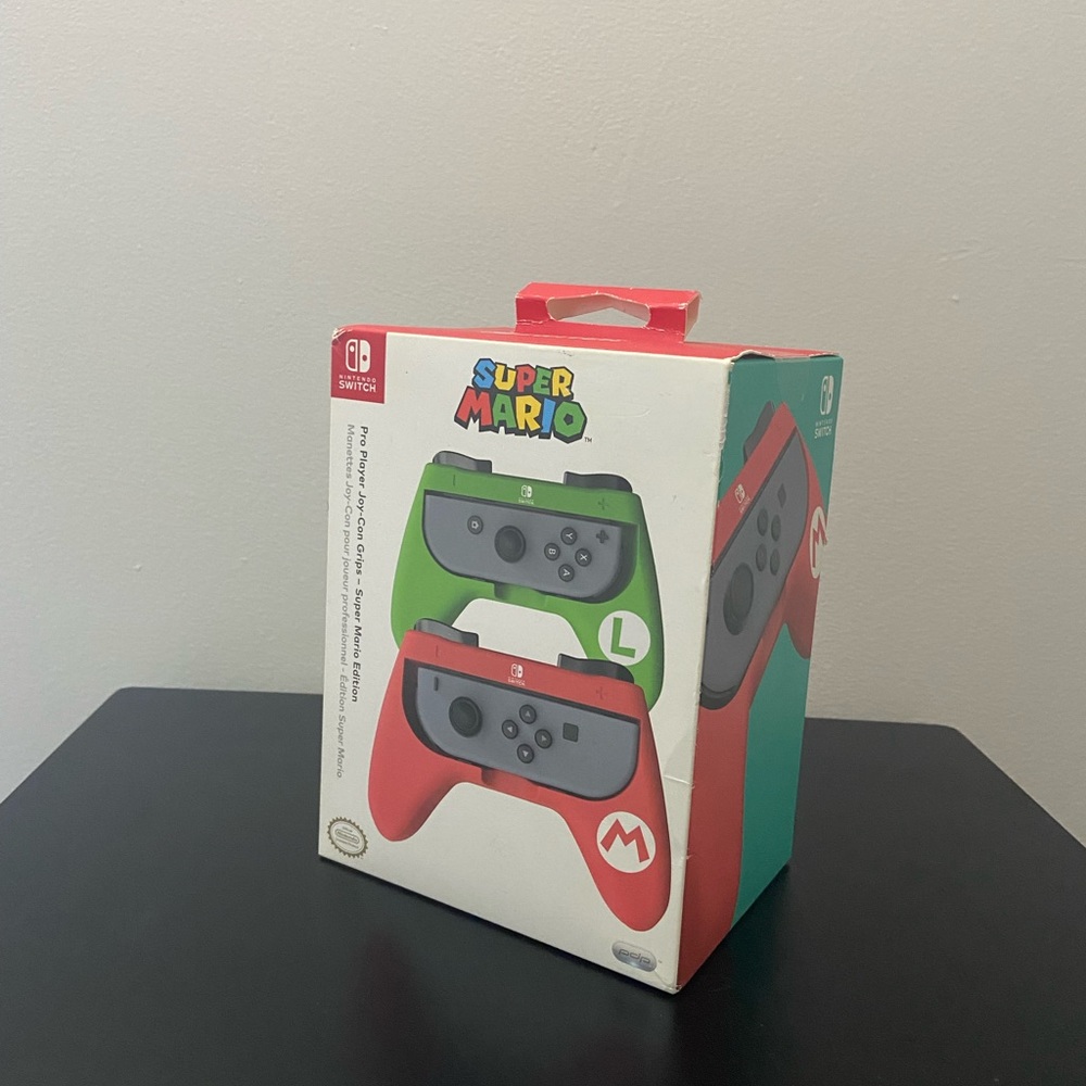 Super Mario Pro Player Joy-Con Grips for Nintendo Switch 🎮